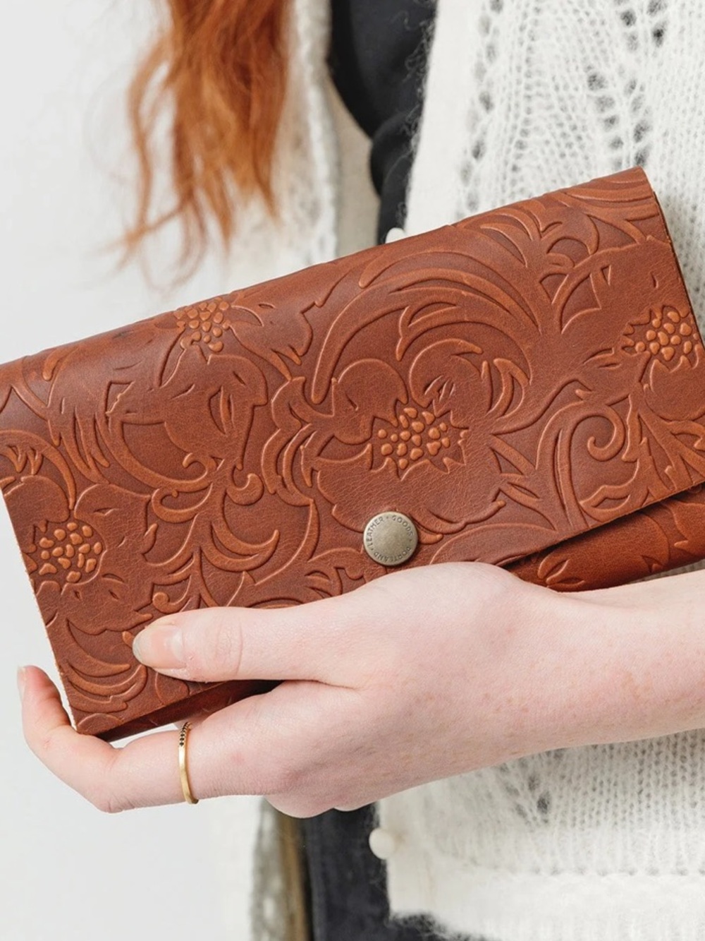 Portland Leather Rancher Wallet Meadow